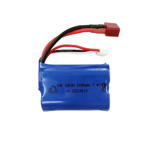 7.4V 1500mAh Li-ion Rechargeable Battery with Deans Plug