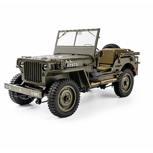 RC 4WD 1941 Willys MB Military Jeep 1:12 w/ 2.4GHz Remote RTR