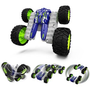 Kids RC Stunt Car with Flips, Spins & Lights