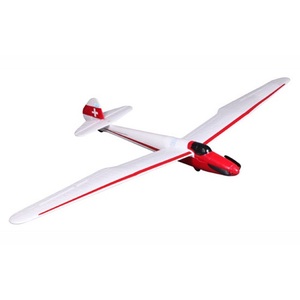 Moa 1500mm FMS 4 Channel Remote Control RC Plane Glider - Mode 2