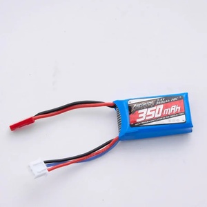7.4v 350mAh Li-Po Battery with JST
