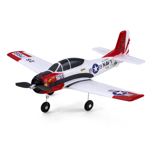FMS 410mm T-28 Trojan RTF Remote Control RC Plane - 2 x Batteries