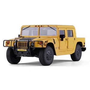 Hummer H1 Alpha Black 1:12 RTR Truck RC Crawler - Yellow