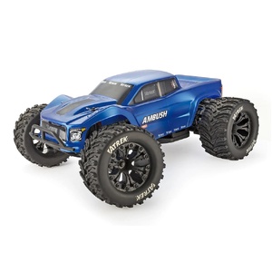 Ambush Pro 1/10 4WD Brushless RC Truck - Blue