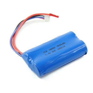 Rechargeable Lithium Battery 7.4V 1500mAh for WL912 Racing Boat TR2020