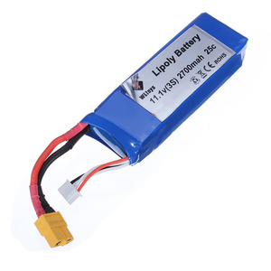 11.1V 2700mAh Rechargeable Li-Po Battery pack with XT-60 Connector