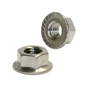 Pack of 4 3mm Flanged Serrated Locking nut for Hosim 1:18 RC Truck