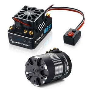 Xerun XR8 SCT Combo and 3652-6100kV Brushless Motor and Electronic Speed Controller Set