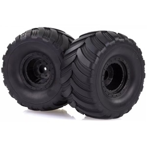 HSP 2.2" Crusher Off-Road Tyres on Black Rims - Set of 2