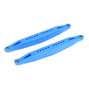 10675-BLU Rear trailing arms (2) Blue for River Hobby and FTX