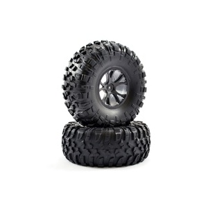 River Hobby 10717 Assembled Rims and Tyres set of 2