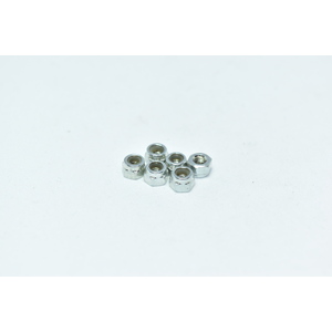 Wheel M3 Nyloc with 4mm Thread