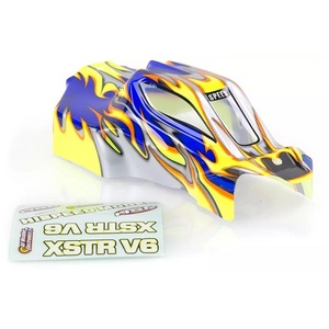 60291 HSP Mongoose Blue and Yellow Body Shell