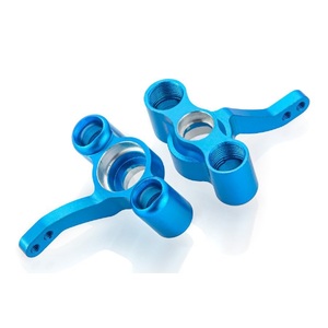 122211 HSP Blue Aluminium Steering Hubs (2pc)
