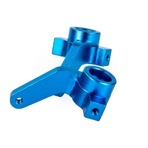 601004 HSP Blue Aluminium Steering Hubs (2pc)