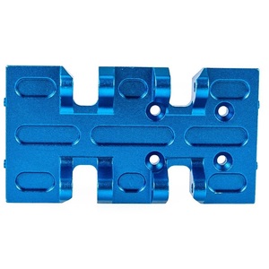 706002 HSP Blue Aluminium Centre Chassis Plate