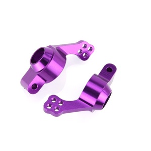 102012A HSP Purple Aluminium Rear Hubs (2pc)