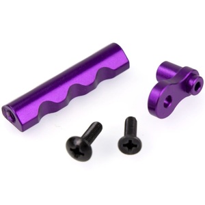 103006A HSP Purple Aluminium Antenna Mount with Support Post
