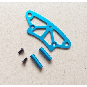 102058 HSP Blue Aluminium Front Bumper Upper Plate
