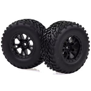 60707 HSP 2.2/3.0" Storm Off Road Tyres on Black Rims - Glued Wheels (2pc)