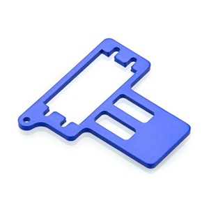 99019 HSP Dark Blue Aluminium Servo Mount