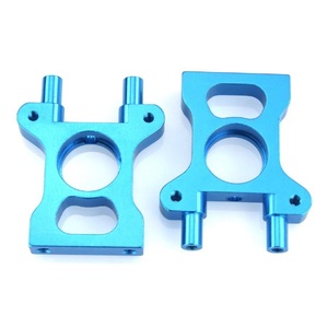 860021 HSP Blue Aluminium Centre Differential Mounts (2pc)