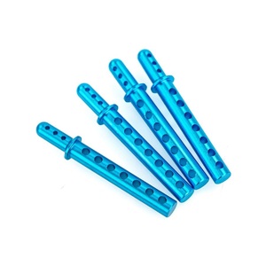 862001 HSP Blue Aluminium Body Posts (4pc)