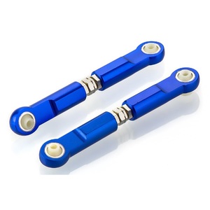 885020 HSP Blue Aluminium 76mm Adjustable Turnbuckles (2pc)