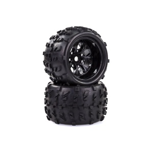 62012 HSP 3.8" Off Road Tyres on Black Rims (2pc)