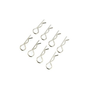 85734 HSP 1mm Silver Body Pins (8pc)