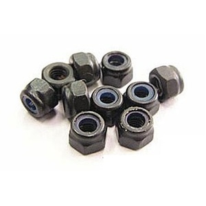 111007ST Team Magic 3mm Steel Locknut (10pc)