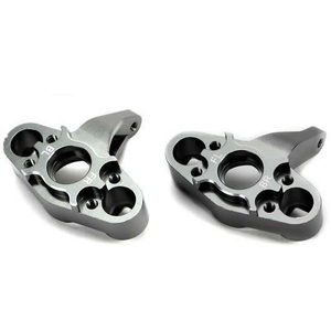 510133TI Team Magic E5 CNC Alloy Steering Block (2pc)