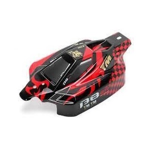 561448RBK Team Magic B8ER Red and Black Body Shell