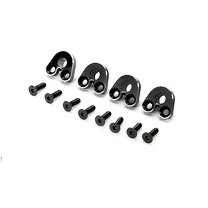 510173BK Team Magic E5 Black Aluminium Pivot Ball Mount (4pc)