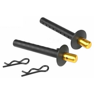 505227GD Team Magic E6 Gold Alloy Body Posts (2pc)