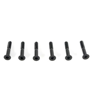 123518 Team Magic Steel Flat Head Screws (6pc)