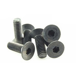 126412 Team Magic Steel Flat Head Screws (6pc)