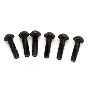 126306BU Team Magic 3.5 x 13mm Steel Button Head Screws (6pc)