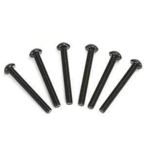 123528BU Team Magic 3.5 x 28mm Steel Button Head Screws (6pc)