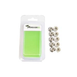 2mm Flanged Hex Nut Pack of 10