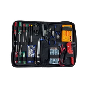 20 Piece Electronics Starter Tool Kit with Soldering Iron
