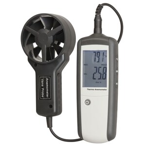 Hand-held Anemometer with Separate Sensor