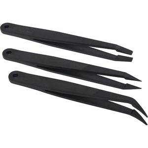 Anti Static 3 Piece Tweezer Set