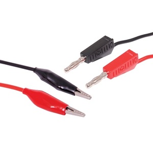 Silicon Test Leads - Banana Plugs to Croc Clips