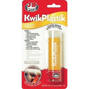 JB KwikPlastik High Strength Plastic Epoxy Adhesive