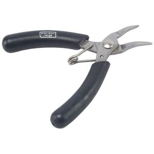100mm Stainless Steel Micro Pliers with Bent Tip