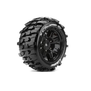 X-CHAMP - ARRMA Kraton 8S - Mounted - Sport - Black wheels - Pair