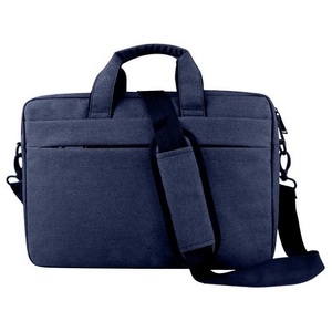 15.6" Laptop Carry Bag with Luggage Strap - Navy Blue