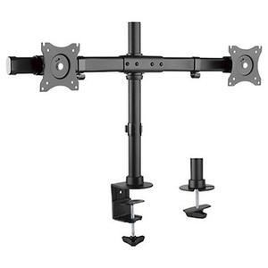 Dual LCD Screen Monitor Desktop Arm Bracket 