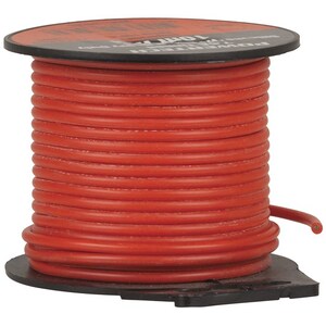 Heavy Duty Silicone Hook Up Wire 10m Roll - Red